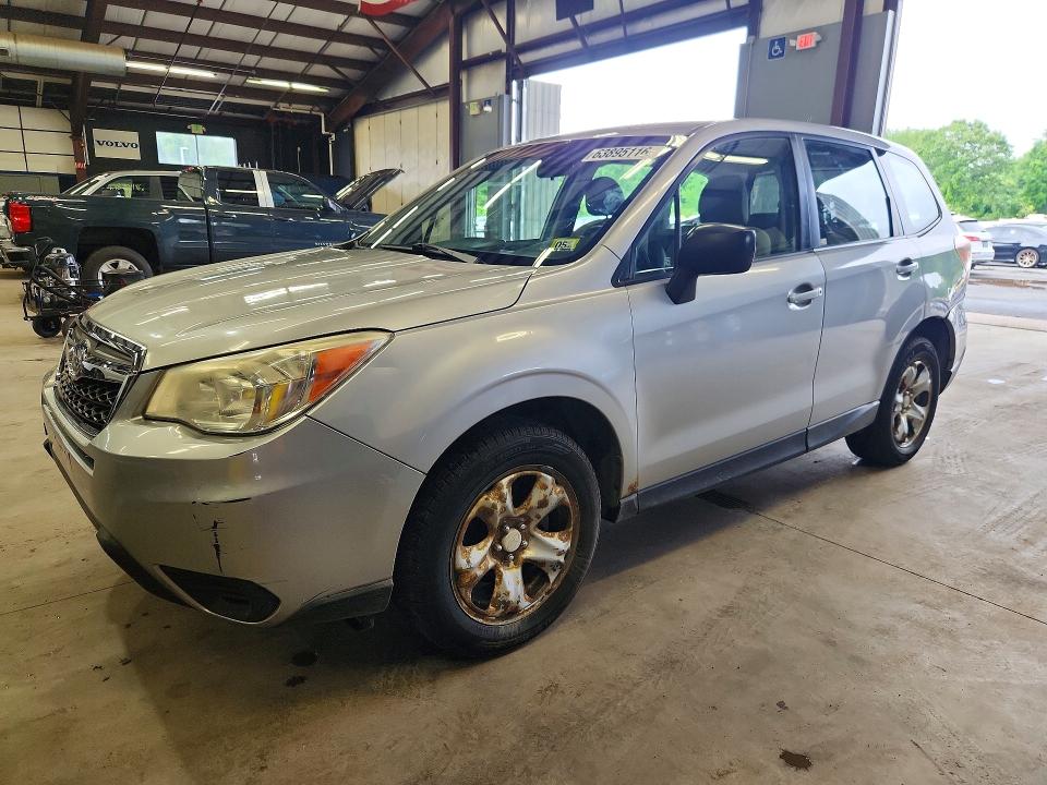 SUBARU FORESTER 2014 with VIN JF2SJAACXEG411183 - Photo from auction