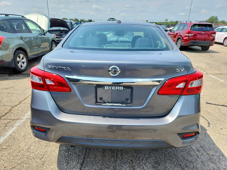 Photo 6 from auction – 2017 NISSAN SENTRA with VIN 3N1AB7AP1HL639993