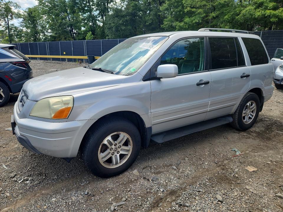 HONDA PILOT 2004 with VIN 2HKYF18734H606314 - Photo from auction