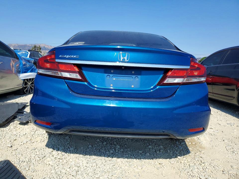 Photo 6 from auction – 2014 HONDA CIVIC with VIN 19XFB2F57EE019615