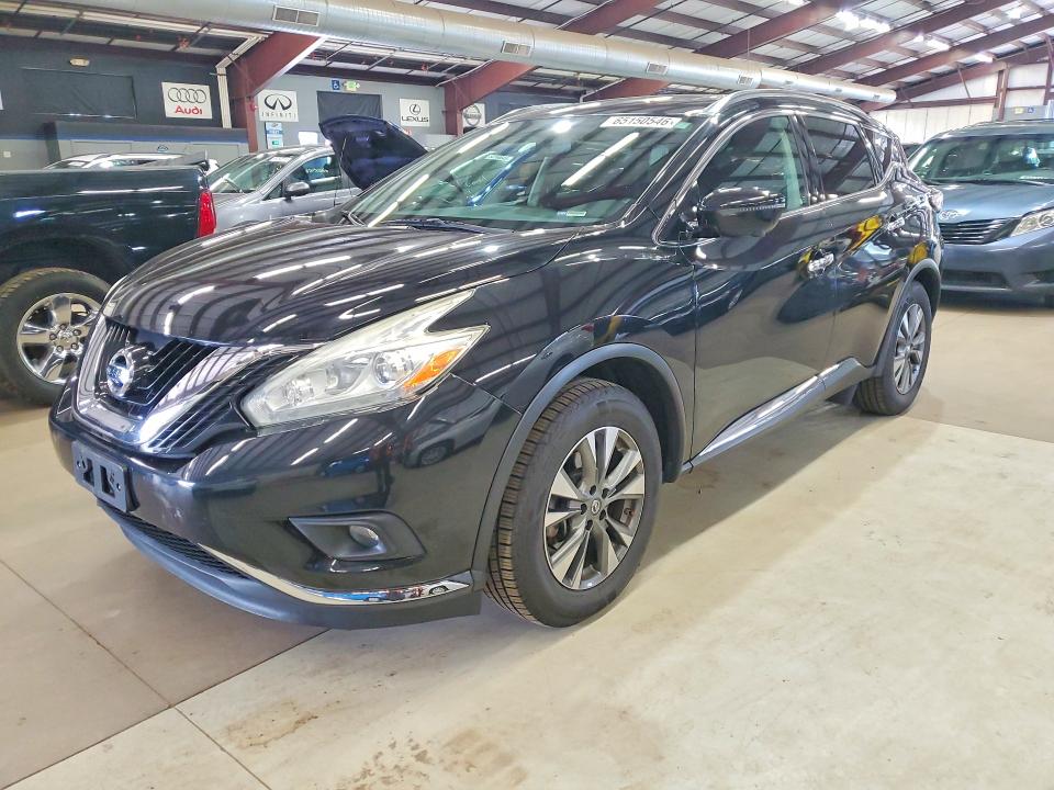 NISSAN MURANO 2017 with VIN 5N1AZ2MH6HN130624 - Photo from auction