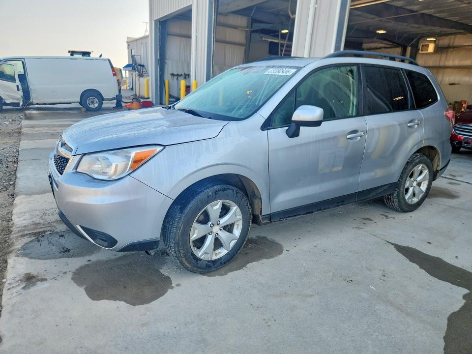 SUBARU FORESTER 2015 with VIN JF2SJADC8FH450314 - Photo from auction