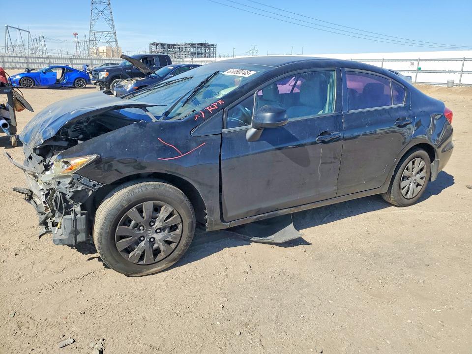HONDA CIVIC 2012 with VIN 19XFB2F55CE345216 - Photo from auction