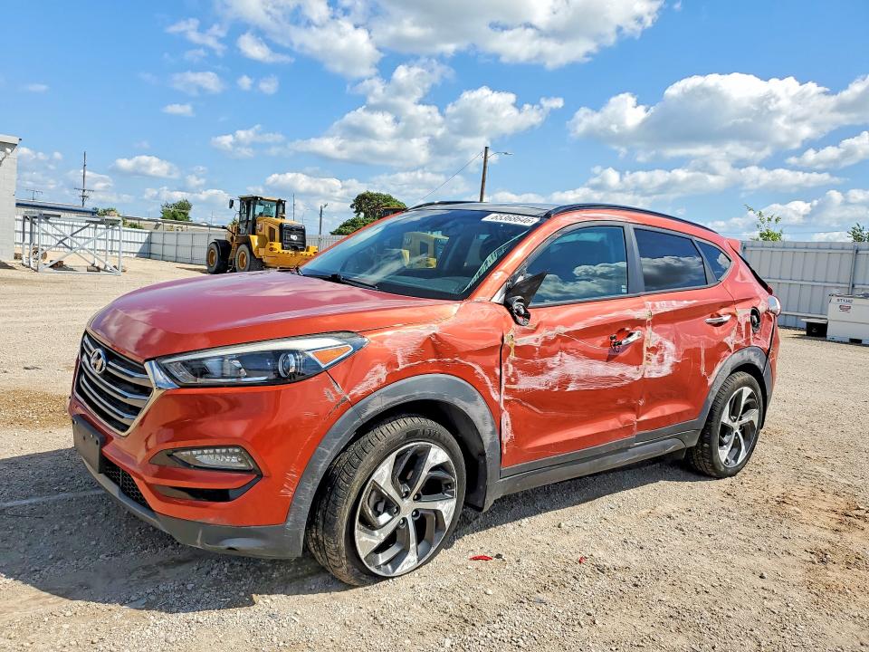 HYUNDAI TUCSON 2016 with VIN KM8J33A24GU124719 - Photo from auction