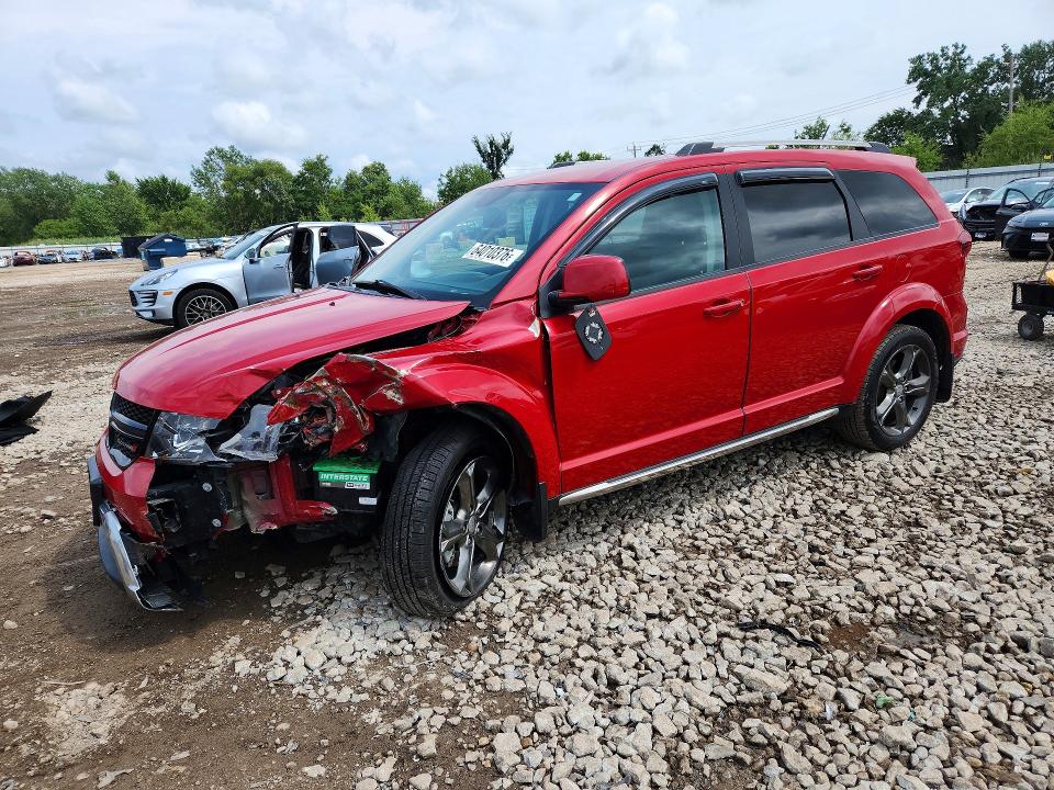 DODGE JOURNEY 2015 with VIN 3C4PDCGG2FT553655 - Photo from auction