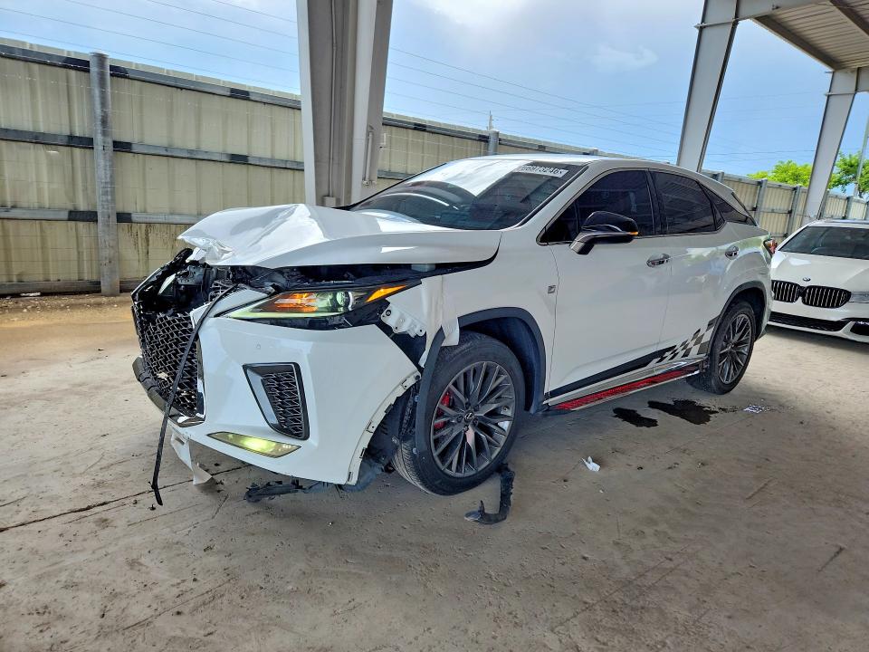 LEXUS RX 2020 with VIN 2T2SZMAA1LC180768 - Photo from auction