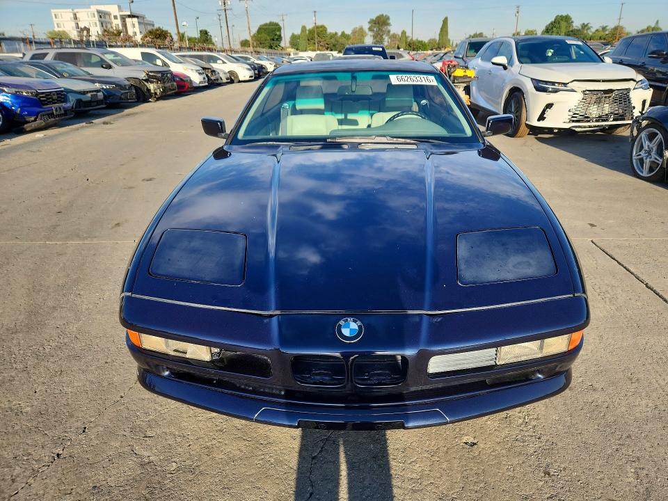 Photo 5 from auction – 1993 BMW 850 with VIN WBAEG2324PCB75290
