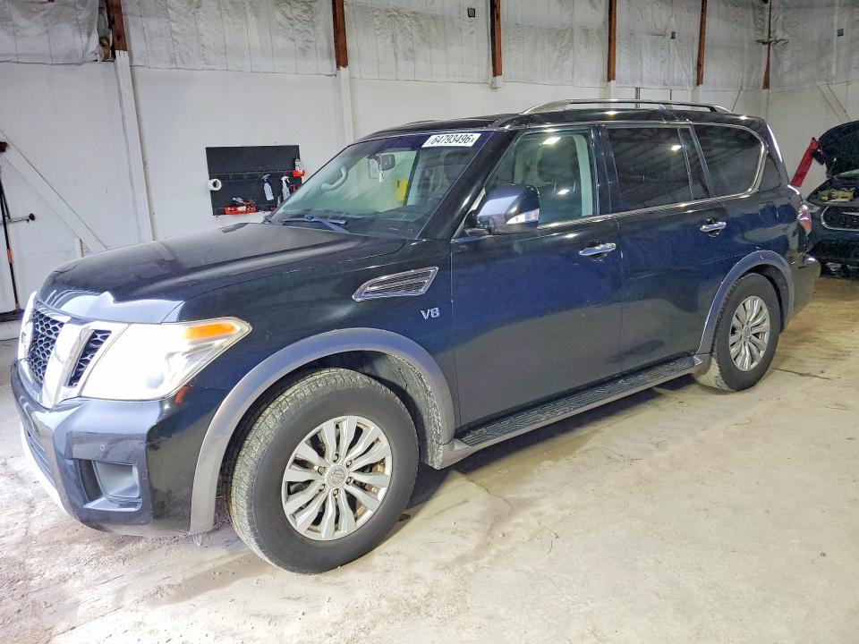 NISSAN ARMADA 2017 with VIN JN8AY2NC5H9505216 - Photo from auction