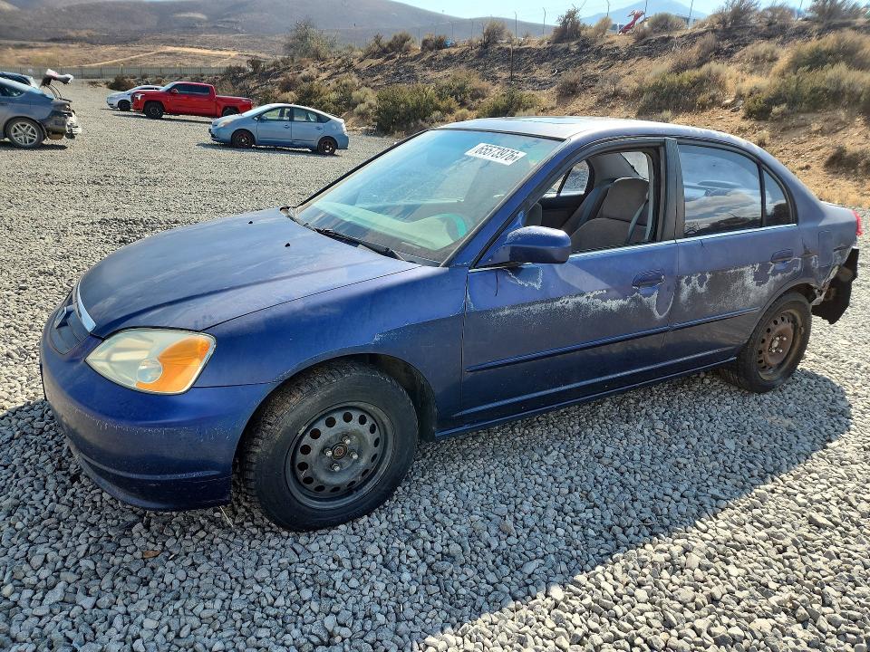 HONDA CIVIC 2002 with VIN 2HGES267X2H540519 - Photo from auction
