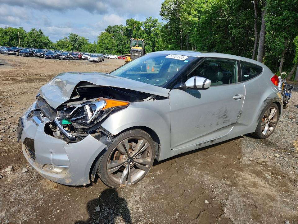 HYUNDAI VELOSTER 2012 with VIN KMHTC6AD5CU059384 - Photo from auction