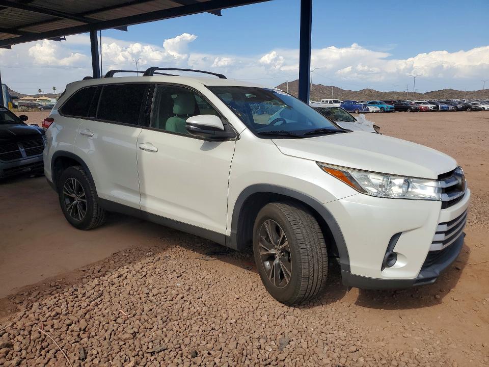Photo 4 from auction – 2019 TOYOTA HIGHLANDER with VIN 5TDZARFH2KS046029
