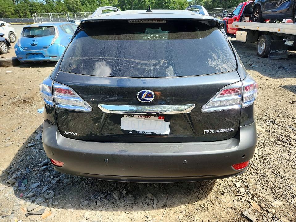 Photo 6 from auction – 2011 LEXUS RX with VIN JTJBC1BA4B2421722