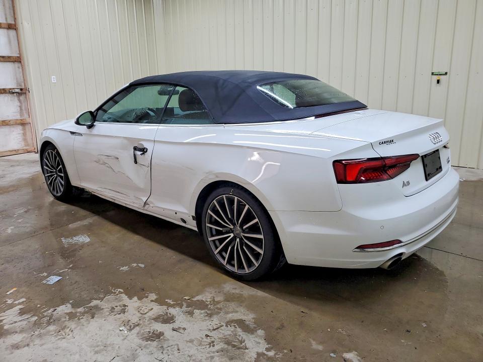 Photo 2 from auction – 2018 AUDI A5 with VIN WAUYNGF55JN005471