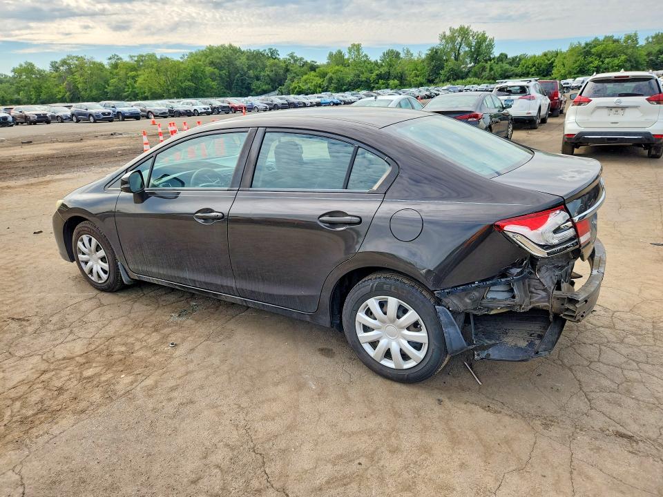 Photo 2 from auction – 2013 HONDA CIVIC with VIN 2HGFB2F52DH534302