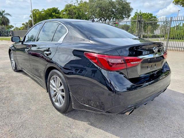 Photo 2 from auction – 2021 INFINITI Q50 with VIN JN1EV7AP1MM701174