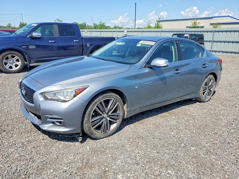 INFINITI Q50 2015 with VIN JN1BV7AR4FM405993 - Photo from auction
