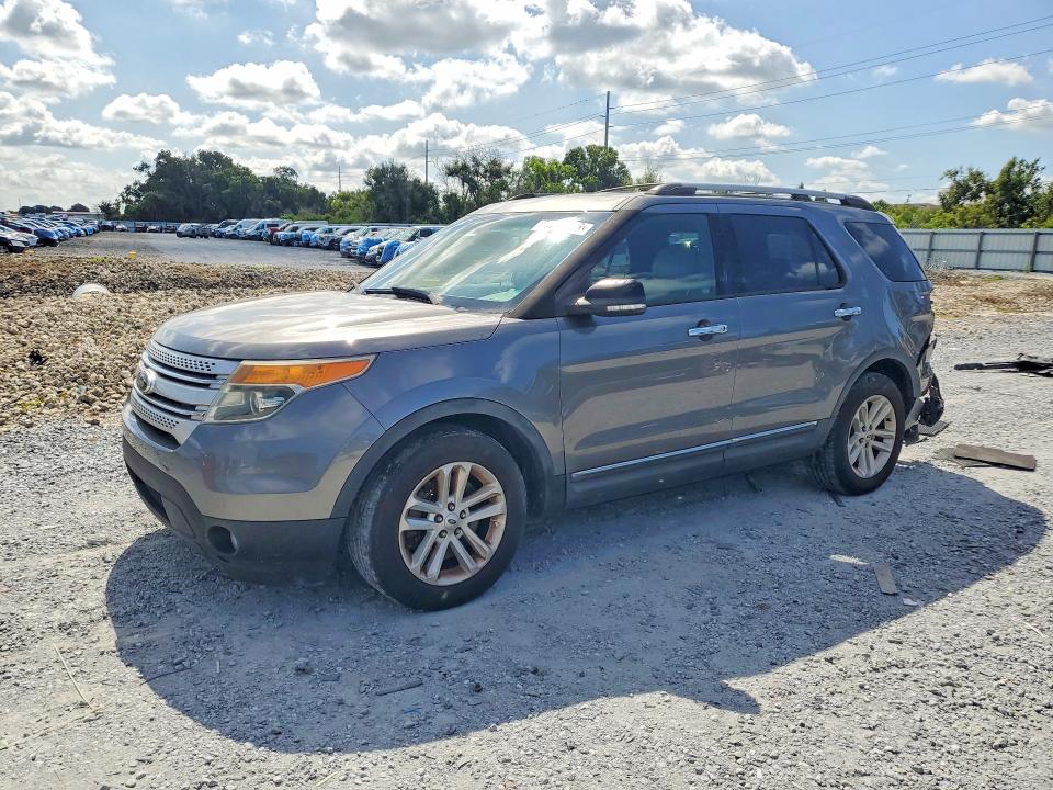 FORD EXPLORER 2014 with VIN 1FM5K7D89EGB25095 - Photo from auction
