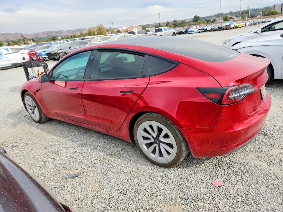 Photo 2 from auction – 2022 TESLA MODEL 3 with VIN 5YJ3E1EB9NF192557