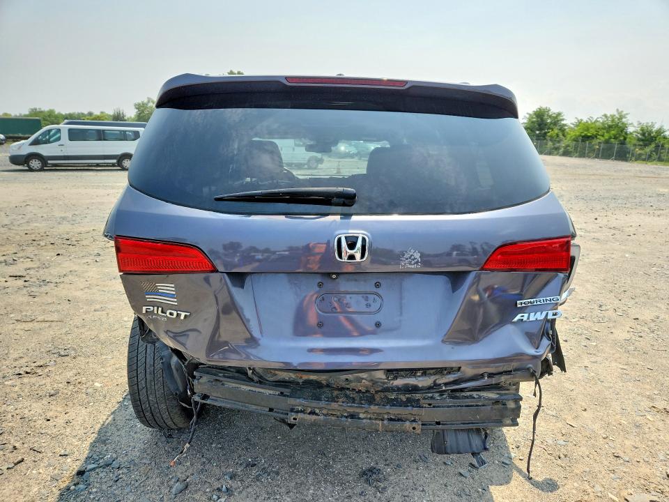 Photo 6 from auction – 2017 HONDA PILOT with VIN 5FNYF6H91HB009990