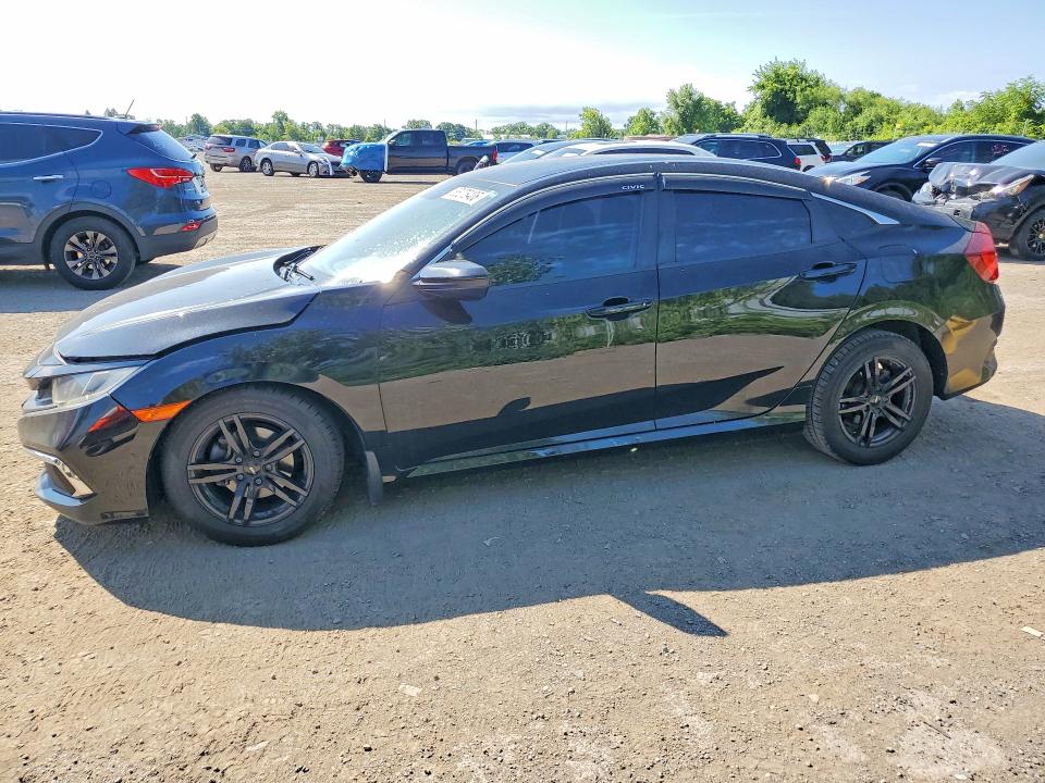 HONDA CIVIC 2019 with VIN 2HGFC2F5XKH007716 - Photo from auction