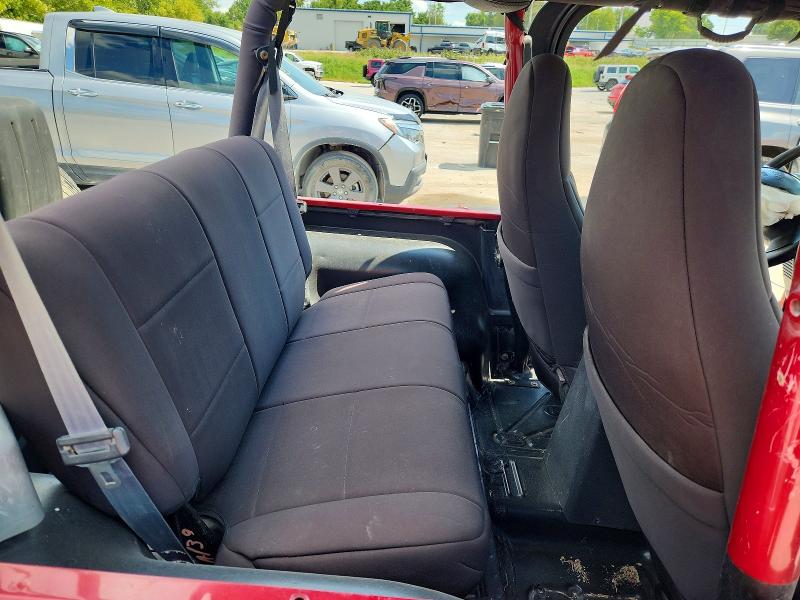 Photo 11 from auction – 1998 JEEP WRANGLER / TJ with VIN 1J4FY29P8WP752344