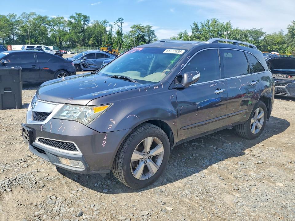 ACURA MDX 2011 with VIN 2HNYD2H63BH503834 - Photo from auction