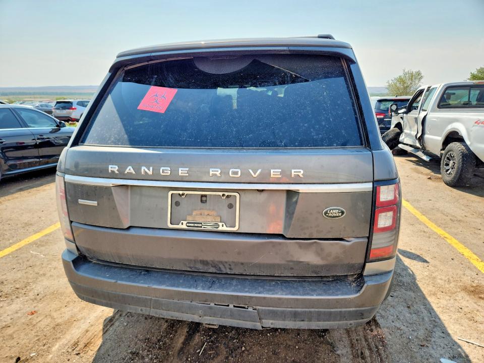 Photo 6 from auction – 2014 LAND ROVER RANGE ROVER with VIN SALGS2TF9EA188872