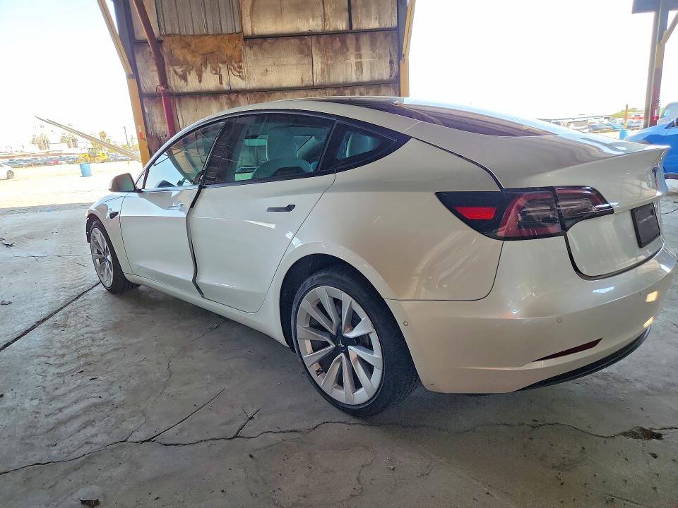 Photo 2 from auction – 2022 TESLA MODEL 3 with VIN 5YJ3E1EBXNF138846