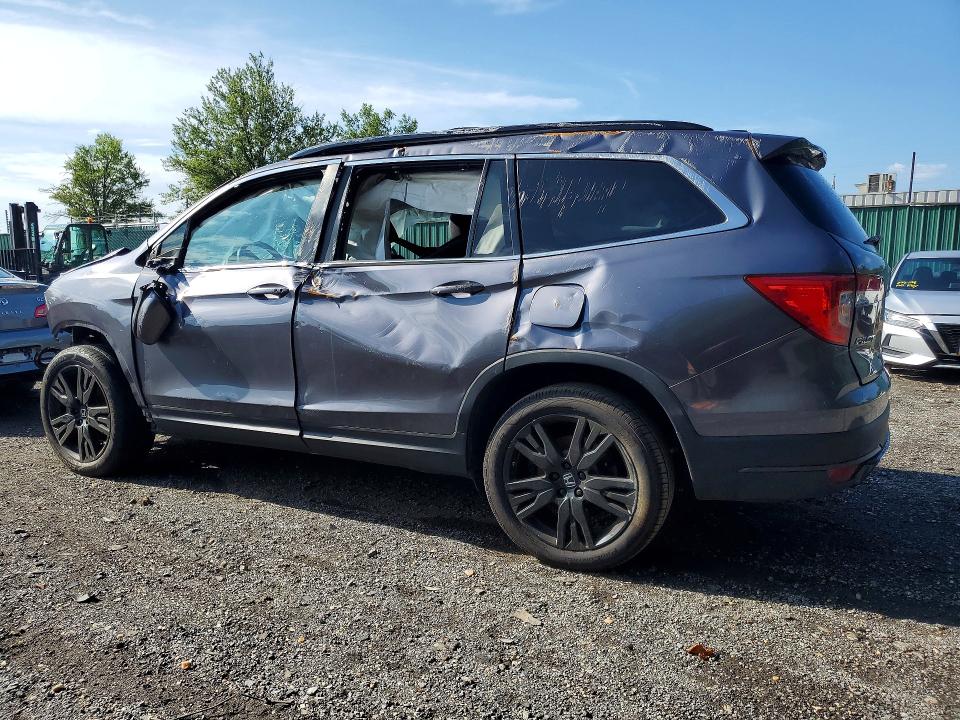 Photo 2 from auction – 2021 HONDA PILOT with VIN 5FNYF6H27MB098753