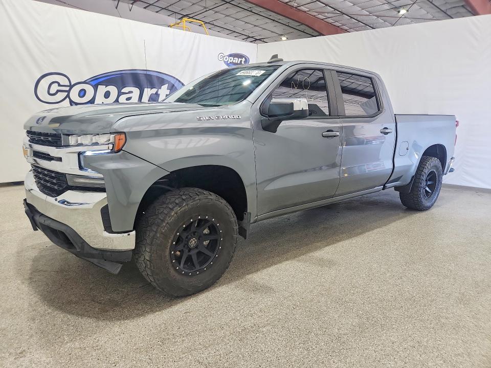 CHEVROLET SILVERADO 2021 with VIN 3GCPWCED8MG103579 - Photo from auction