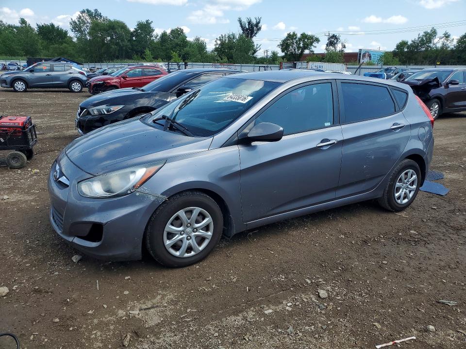 HYUNDAI ACCENT 2014 with VIN KMHCT5AEXEU158823 - Photo from auction