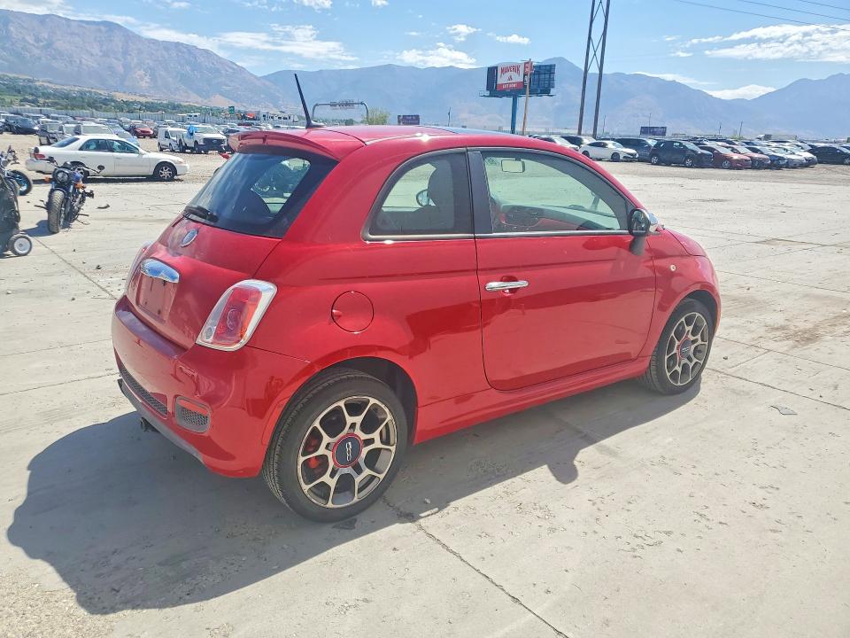 Photo 3 from auction – 2012 FIAT 500 with VIN 3C3CFFBR7CT113661
