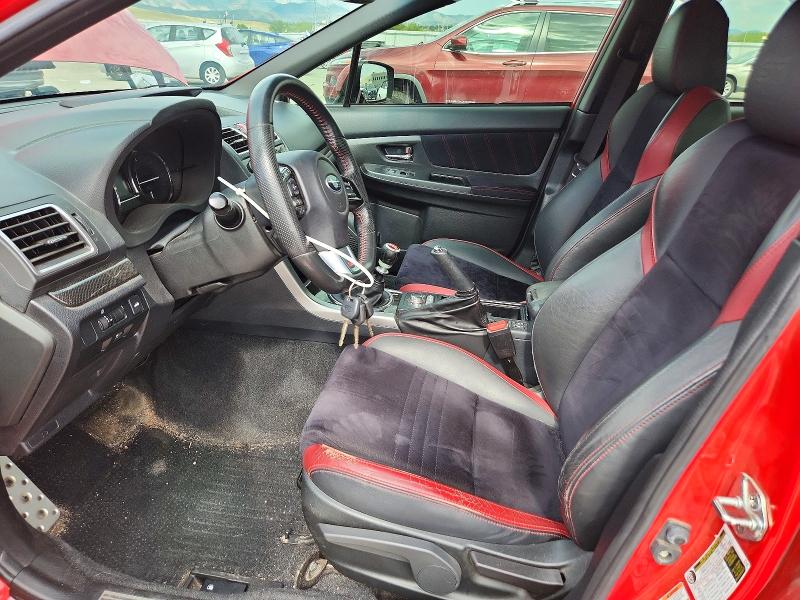 Photo 7 from auction – 2016 SUBARU WRX with VIN JF1VA2M62G9819116