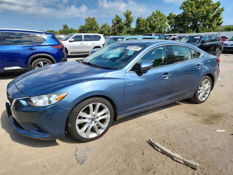 MAZDA 6 2014 with VIN JM1GJ1T64E1142418 - Photo from auction