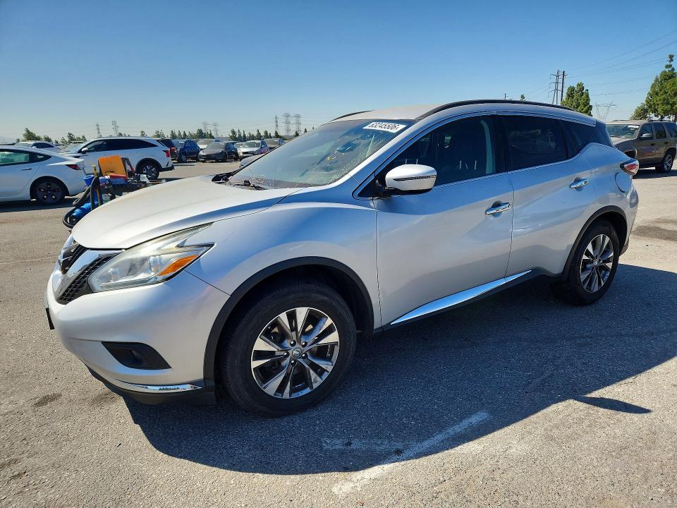 Photo 1 from auction – 2017 NISSAN MURANO with VIN 5N1AZ2MG9HN110195