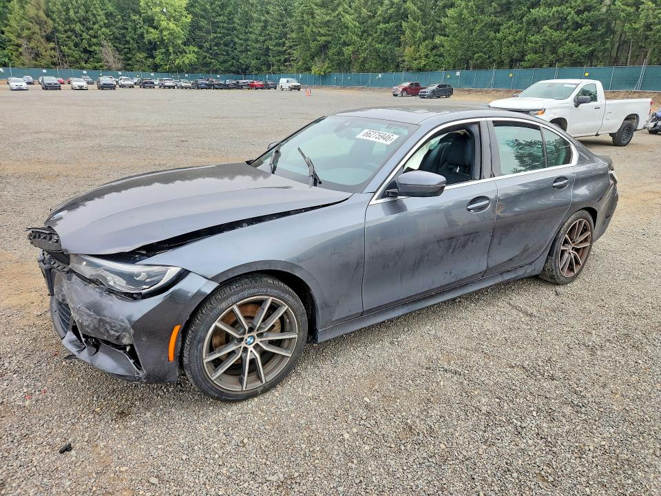 BMW 330I 2020 with VIN 3MW5R1J00L8B23658 - Photo from auction