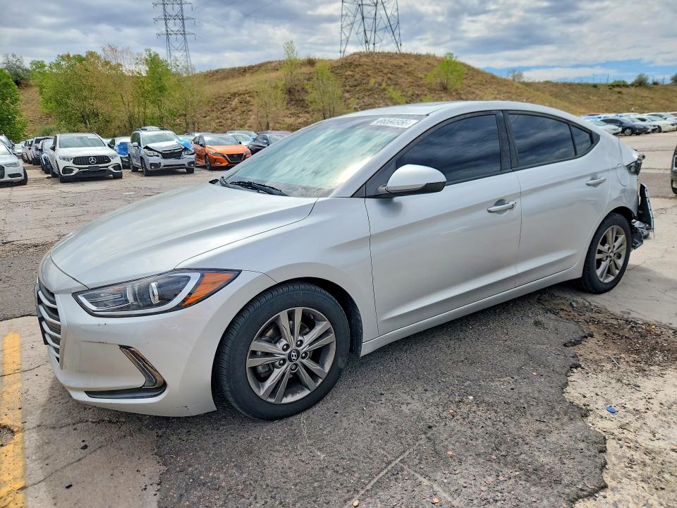 HYUNDAI ELANTRA 2018 с VIN 5NPD84LF8JH373390 - Снимка от търг