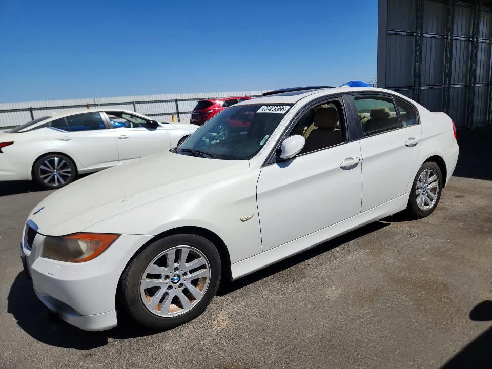 BMW 325 2006 with VIN WBAVB13576KX34481 - Photo from auction