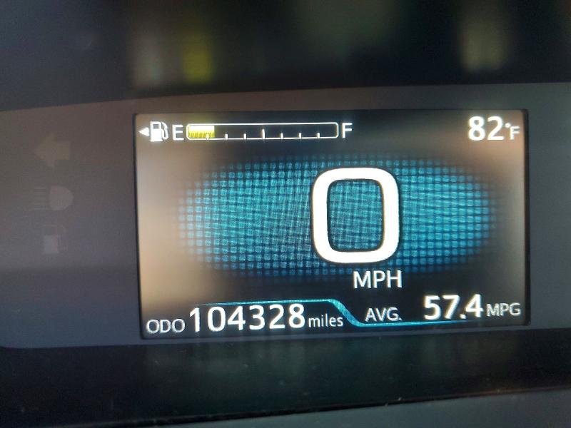 Photo 9 from auction – 2021 TOYOTA PRIUS with VIN JTDKAMFU9M3147350