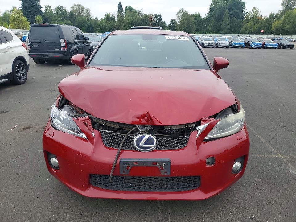 Photo 5 from auction – 2012 LEXUS CT with VIN JTHKD5BH8C2054361