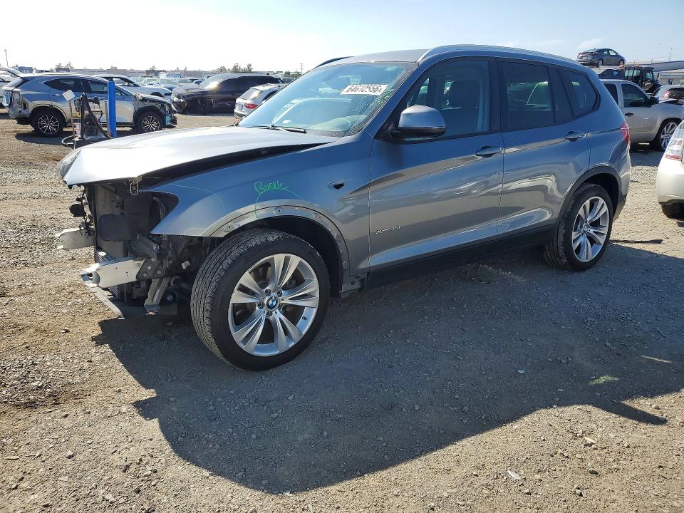 BMW X3 2016 with VIN 5UXWX7C57G0S15924 - Photo from auction