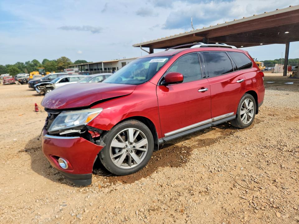 NISSAN PATHFINDER 2015 with VIN 5N1AR2MN8FC687985 - Photo from auction
