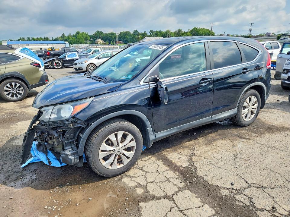 HONDA CR-V 2013 with VIN 2HKRM4H53DH606310 - Photo from auction
