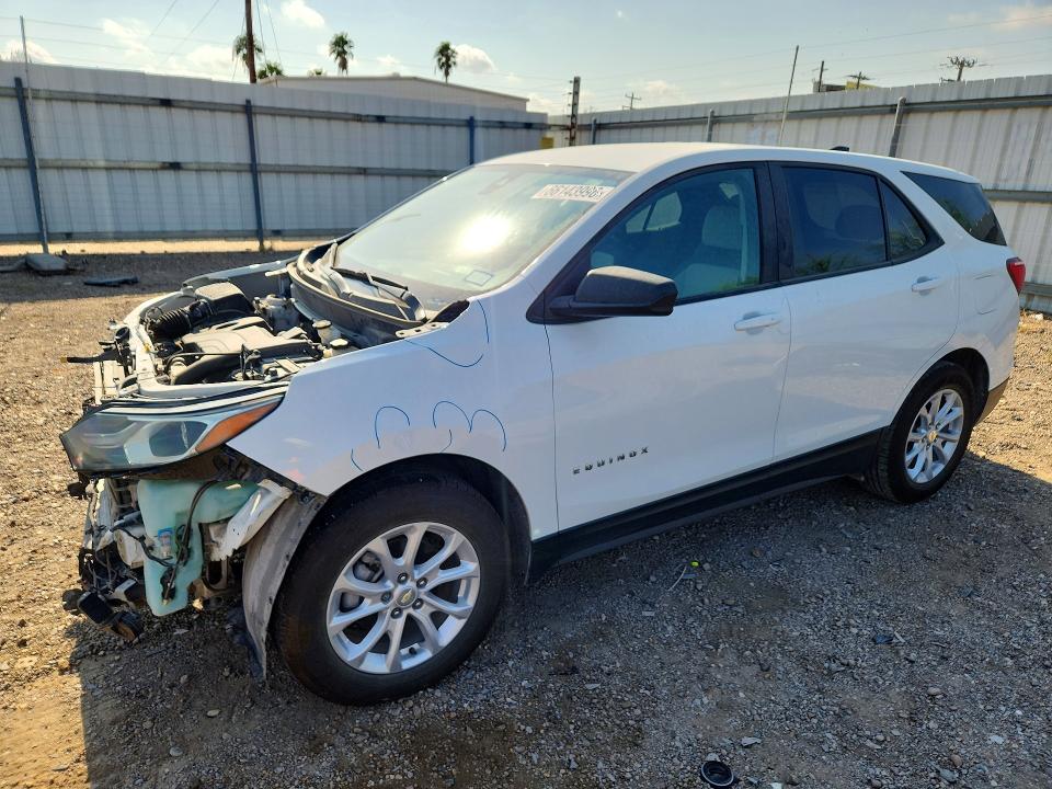 CHEVROLET EQUINOX 2021 with VIN 3GNAXHEV5MS163073 - Photo from auction