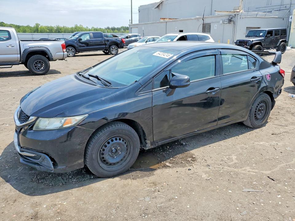 HONDA CIVIC 2013 with VIN 19XFB2F57DE084396 - Photo from auction