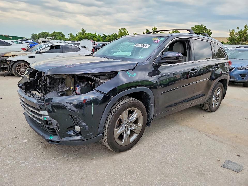 TOYOTA HIGHLANDER 2017 with VIN 5TDDZRFH0HS405129 - Photo from auction