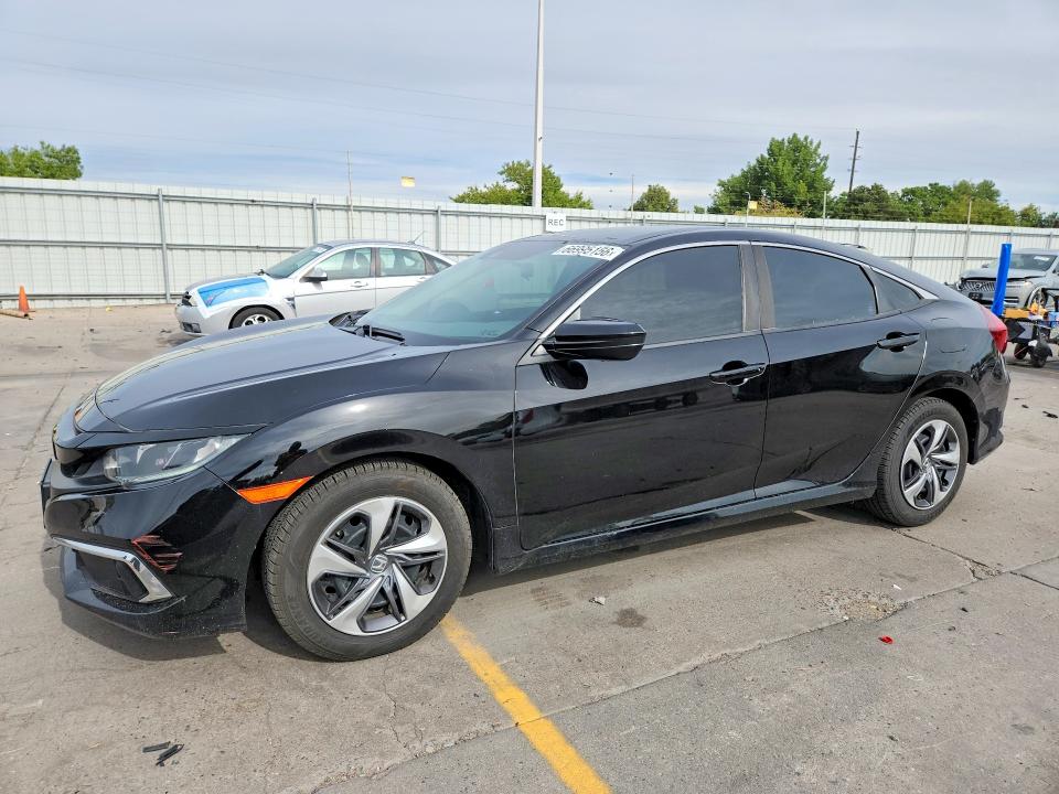 HONDA CIVIC 2020 с VIN 2HGFC2F63LH595579 - Снимка от търг