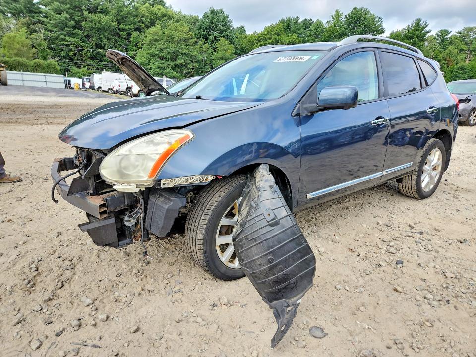 NISSAN ROGUE 2013 with VIN JN8AS5MV1DW137666 - Photo from auction