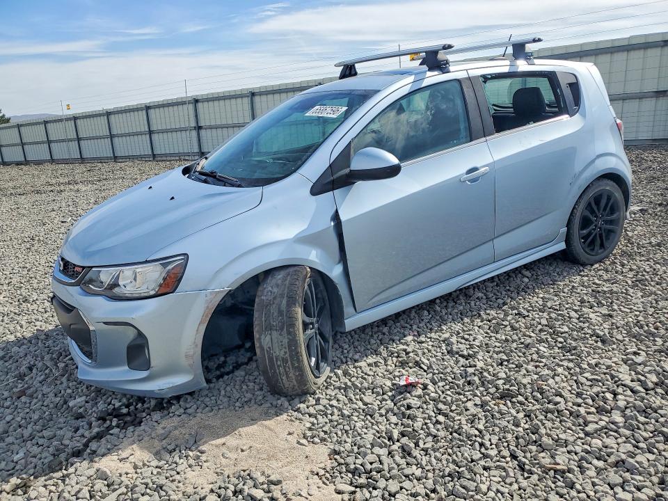 CHEVROLET SONIC 2018 with VIN 1G1JF6SB7J4100328 - Photo from auction