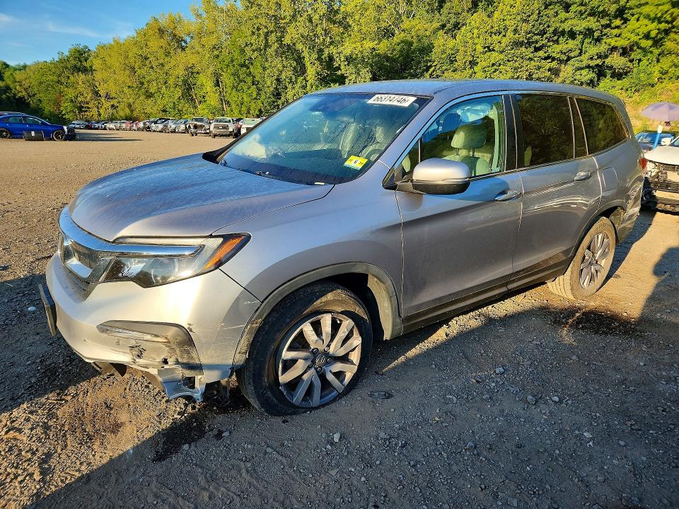 Photo 1 from auction – 2021 HONDA PILOT with VIN 5FNYF6H39MB053564